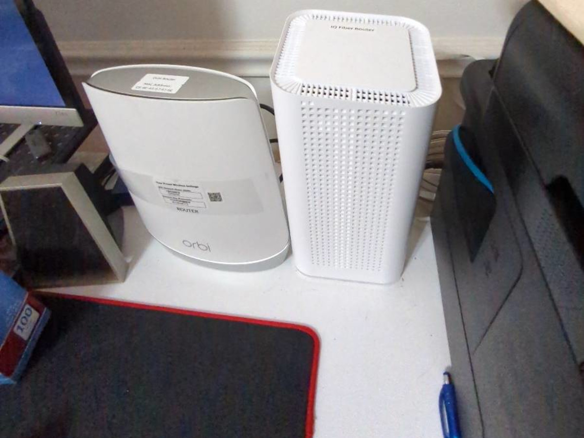 Home router and mesh network setup